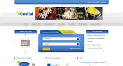 Desktop Screenshot of cevital-recrute.com
